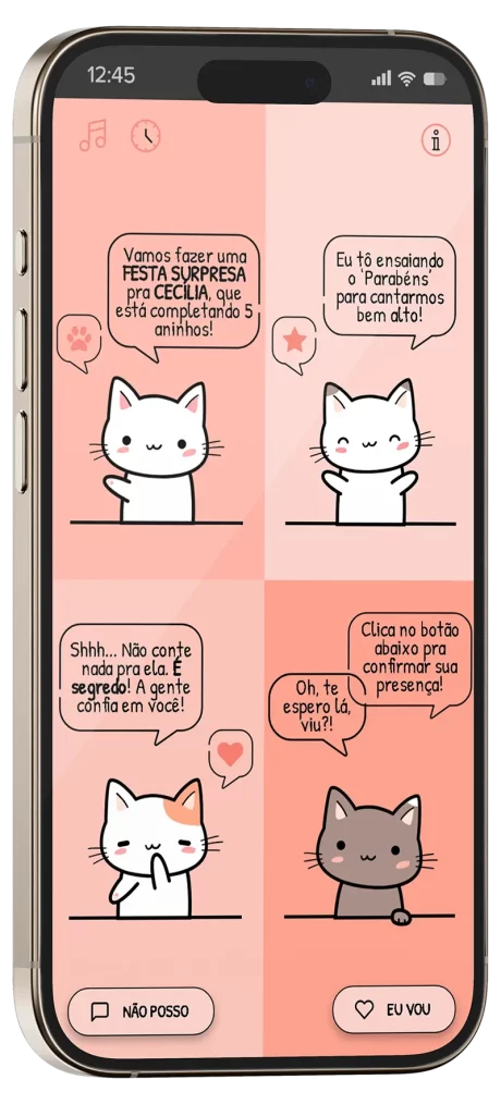 Festa Surpresa – Cats