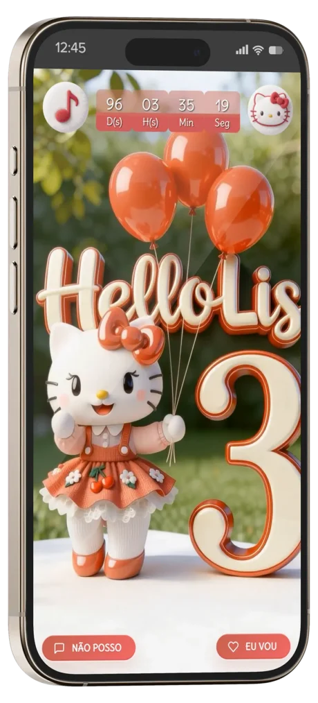 Hello Kitty Vermelha